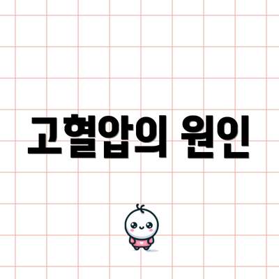 고혈압의 원인