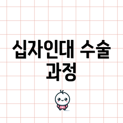 십자인대 수술 과정
