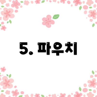 5. 파우치