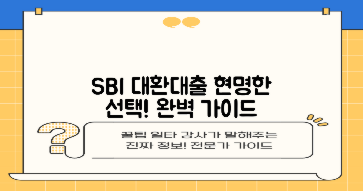 SBI저축은행 대환대출: 현명한 금융 선택을 위한 완벽 가이드